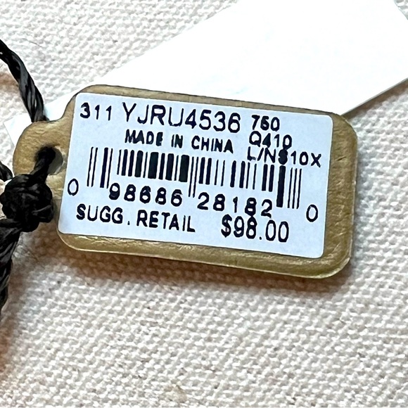 NWT Juicy Couture Wispy Long Layered Necklace w/ Crystals, Pearl, & Rhinestones - Picture 11 of 11